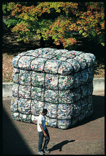 Bale  2001   University of Virginia, Charlottesville   crushed plastic